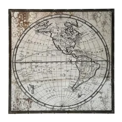 Sale Miroir teinté GLOBE 83 x 83 cm - Miroirs