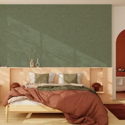Online Papier peint intissé RAVENNE coloris vert bronze - Papiers Peints