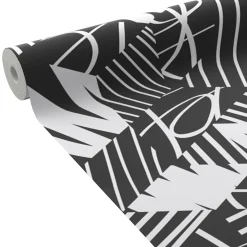 Best Papier peint intissé BLAIZE coloris noir léger - Papiers Peints