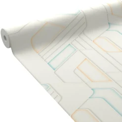 Best Papier peint intissé RAYNE coloris blanc - Papiers Peints