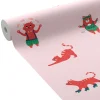 Clearance Papier peint intissé CARAMEL coloris rose poudré - Enfant Papiers Peints Enfant|Papiers Peints
