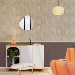 Discount Papier peint intissé LIBERY coloris sable beige - Papiers Peints