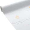 Fashion Papier peint intissé SOLEA coloris blanc - Enfant Papiers Peints Enfant|Papiers Peints