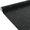Outlet Papier peint intissé OLEN coloris noir - Papiers Peints