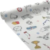 Best Papier peint intissé SOCCER coloris multicolore - Enfant Papiers Peints Enfant|Papiers Peints