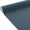 Best Papier peint intissé CLASSIC LINE coloris bleu acier - Papiers Peints