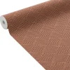Outlet Papier peint intissé MAHDI coloris terracotta - Papiers Peints