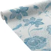 Sale Papier peint intissé AMBROISE coloris bleu acier - Papiers Peints