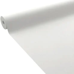 Hot Papier peint intissé CLASSIC LINE coloris blanc - Papiers Peints
