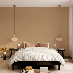 Sale Papier peint intissé OPAL coloris butternut - Papiers Peints