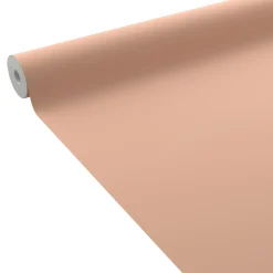 New Papier peint intissé OPAL coloris pêche - Papiers Peints