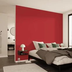 Best Papier peint intissé OPAL coloris rouge - Papiers Peints