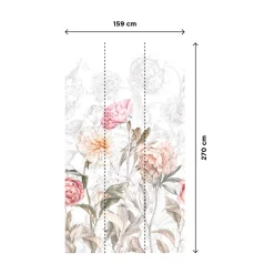 Clearance Papier peint panoramique L ARMANCE 159 x 270 cm - Papiers Peints Panoramiques|Papiers Peints