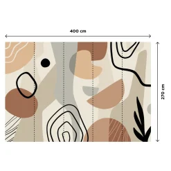 Fashion Papier peint panoramique XL FORM ART 400 x 270 cm - Papiers Peints Panoramiques|Papiers Peints