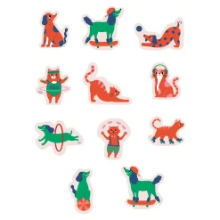 Sale Papier peint panoramique XL PETS PARK 300 x 270 cm - Enfant Décors Panoramiques Enfant|Papiers Peints Enfant