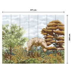Clearance Papier peint panoramique XL BROCELIANDE 371 x 280 cm - Papiers Peints Panoramiques|Papiers Peints
