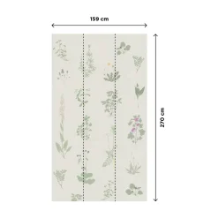Sale Papier peint panoramique L HERBIER 159 x 270 cm - Papiers Peints Panoramiques|Papiers Peints