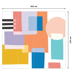 Clearance Papier peint panoramique XL CAMILO 300 x 270 cm - Papiers Peints Panoramiques|Papiers Peints