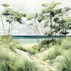 Discount Papier peint panoramique XL MARINELLA 265 x 270 cm - Papiers Peints Panoramiques|Papiers Peints