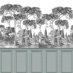 New Papier peint panoramique XL TOSCANA 265 x 270 cm - Papiers Peints Panoramiques|Papiers Peints