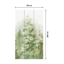 Clearance Papier peint panoramique L CRECY 159 x 280 cm - Papiers Peints Panoramiques|Papiers Peints