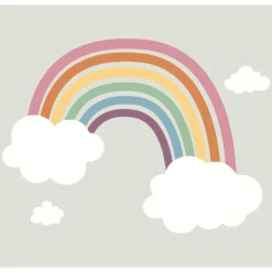Sale Papier peint panoramique XL RAINBOW 300 x 270 cm - Enfant Décors Panoramiques Enfant|Papiers Peints Enfant