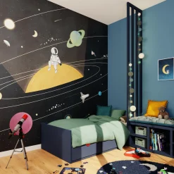 New Papier peint panoramique XL ELIE GALAXY 300 x 270 cm - Enfant Décors Panoramiques Enfant|Papiers Peints Enfant