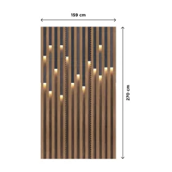 Outlet Papier peint panoramique L NORBERT 159 x 270 cm - Papiers Peints Panoramiques|Papiers Peints