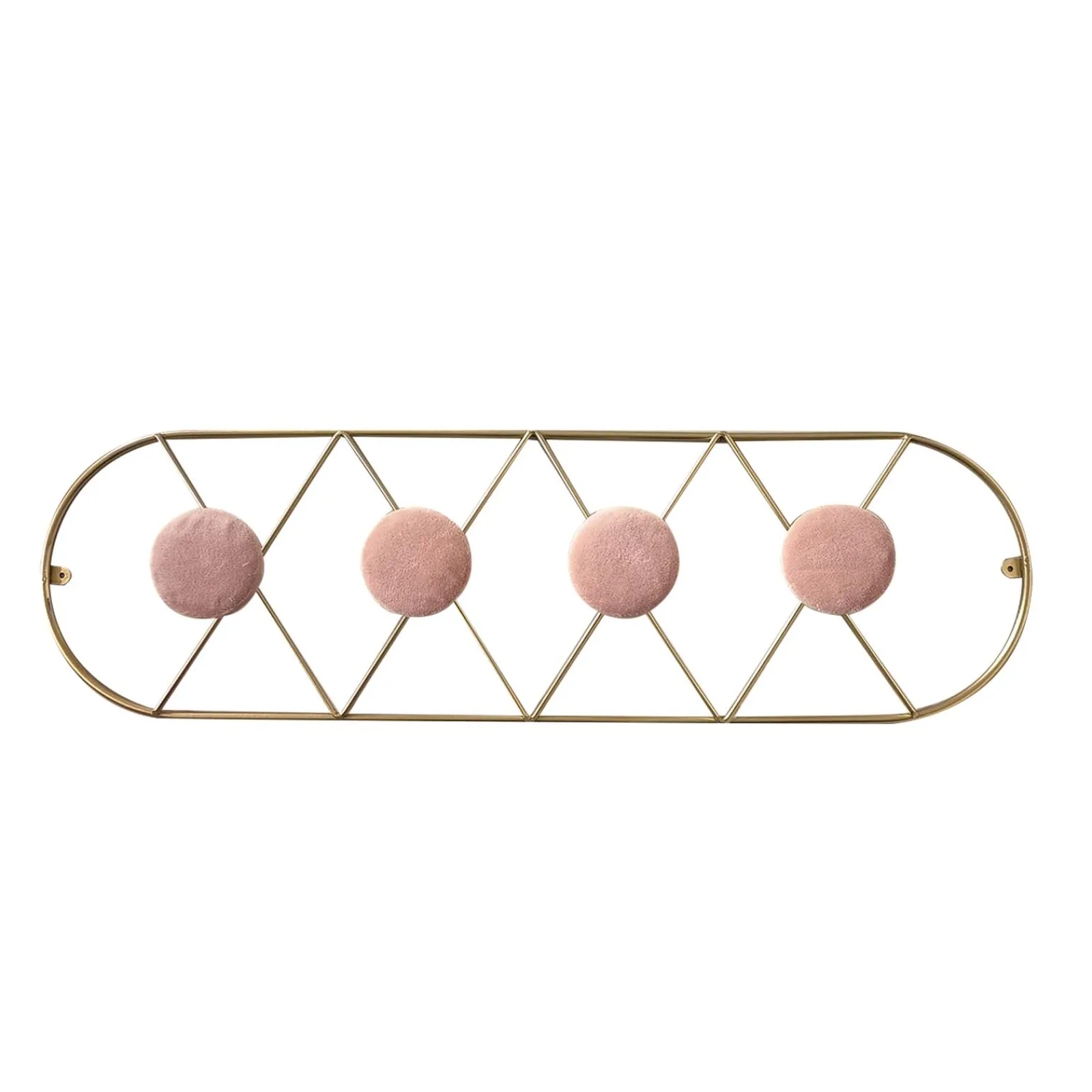 Best Patère JELLY coloris rose et or - Enfant Déco Enfant|Déco Murale Enfant