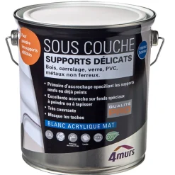 Best Peinture SOUS COUCHE SUPPORTS DÉLICATS Peinture blanc - Peintures