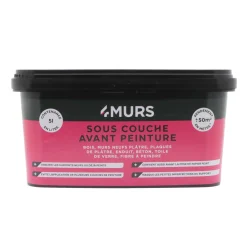 Sale Peinture SOUS COUCHE AVANT PEINTURE Peinture blanc 5 L - Peintures