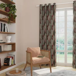Clearance Rideau JANKA coloris cognac 140 x 260 cm - Rideaux