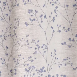 Outlet Rideau Lin IPSA coloris indigo 140 x 280 cm - Rideaux