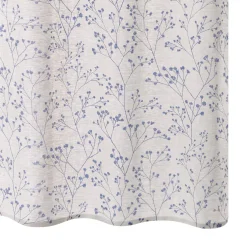 Outlet Rideau Lin IPSA coloris indigo 140 x 280 cm - Rideaux