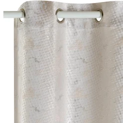 Clearance Rideau OXIA coloris écru 140 x 260 cm - Rideaux