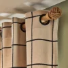 Discount Rideau SOLANE coloris naturel 140 x 260 cm - Rideaux