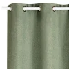 Best Rideau thermique ANDREA vert de gris 140 x 260 cm - Rideaux
