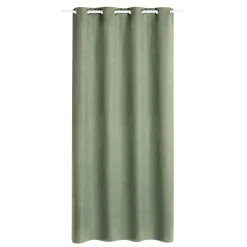 Best Rideau thermique ANDREA vert de gris 140 x 260 cm - Rideaux