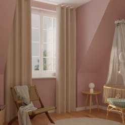 Online Rideau thermique KINLEY coloris écru 140 x 260 cm - Rideaux