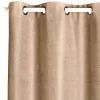 Best Rideau thermique KINLEY coloris camel 140 x 260 cm - Rideaux
