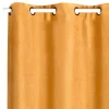 Fashion Rideau thermique KINLEY coloris ocre 140 x 260 cm - Rideaux
