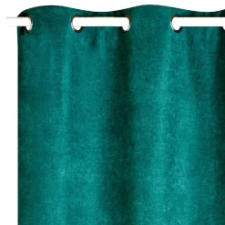 Sale Rideau thermique KINLEY coloris émeraude 140 x 260 cm - Rideaux