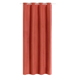 Discount Rideau thermique KINLEY coloris poterie 140 x 260 cm - Rideaux