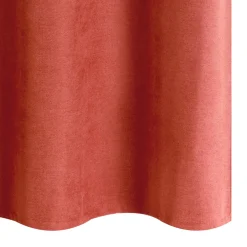 Discount Rideau thermique KINLEY coloris poterie 140 x 260 cm - Rideaux