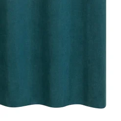 New Rideau thermique KODI coloris bleu paon 140 x 260 cm - Rideaux