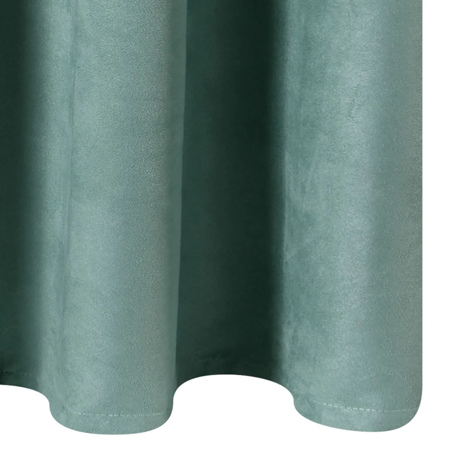 Fashion Rideau VELVET coloris bleu givré 140 x 260 cm - Rideaux