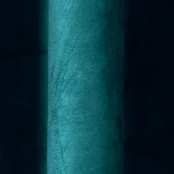 Hot Rideau VELVET coloris bleu paon 140 x 260 cm - Rideaux