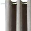 Outlet Rideau VELVET coloris perle 140 x 260 cm - Rideaux