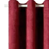 Hot Rideau VELVET coloris marsala 140 x 260 cm - Rideaux