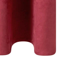 Hot Rideau VELVET coloris marsala 140 x 260 cm - Rideaux